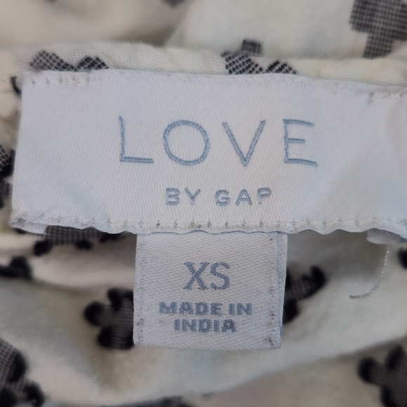 Love By Gap Bohemian Tiered Cotton Spaghetti Strap Oversized Festival Maxi XS-M - Picture 2 of 7